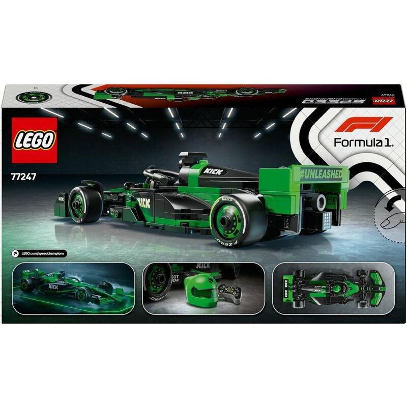 LEGO Speed Champions F1 Kick Sauber Team C44 Race Car 77247 (259 Pieces), , large image number 9