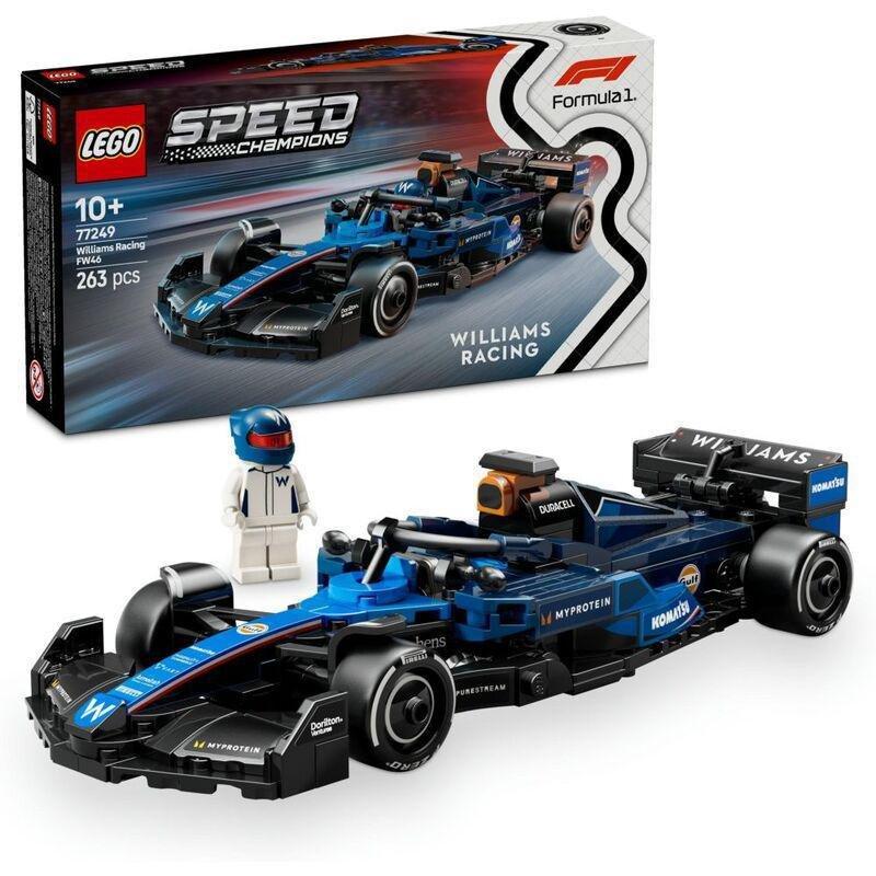 LEGO Speed Champions F1 Williams Racing FW46 Race Car 77249 (263 Pieces), , medium
