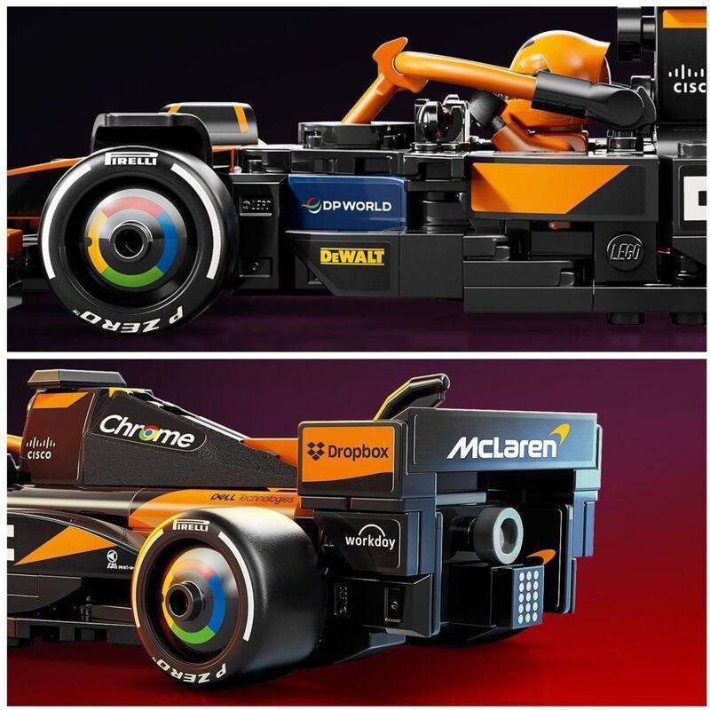 LEGO Speed Champions F1 Mclaren Team MCL38 Race Car 77251 (269 Pieces), , large image number 4