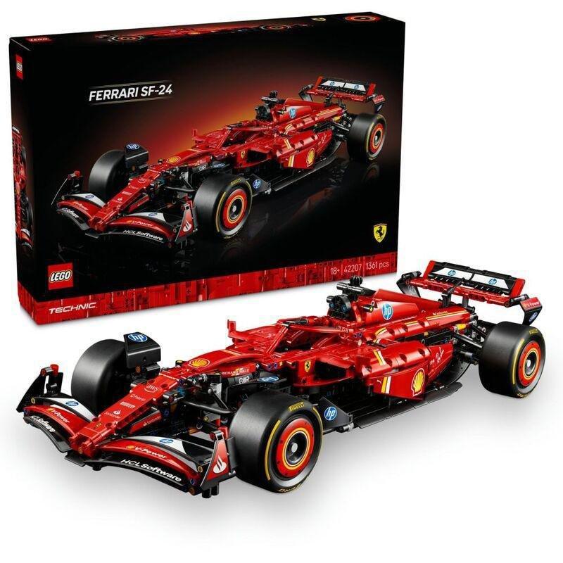 LEGO Technic Ferrari SF-24 F1 Race Car 42207 (1361 Pieces), , medium
