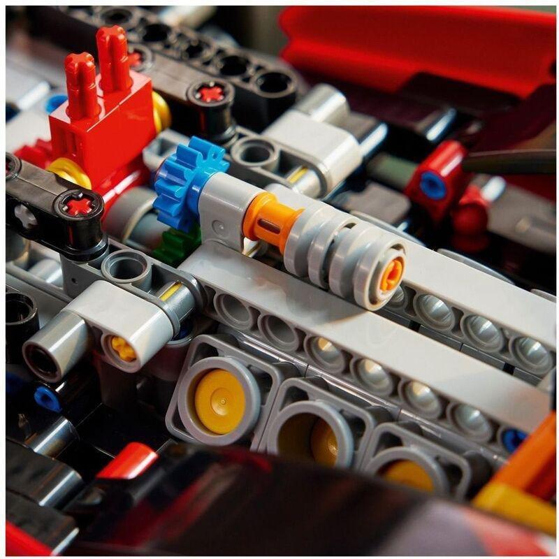LEGO Technic Ferrari SF-24 F1 Race Car 42207 (1361 Pieces), , large image number 5