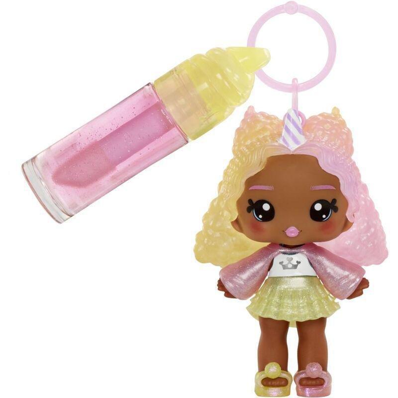 Yummiland Lipgloss And Doll Set Series 2 - Cotton Candy (Nia Candy Fluff), , large image number 0