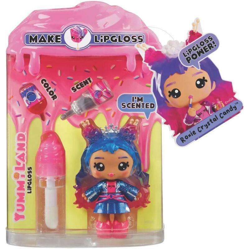 Yummiland Lipgloss And Doll Set Series 2 - Rock Candy (Roxie Crystal Candy), , large image number 0