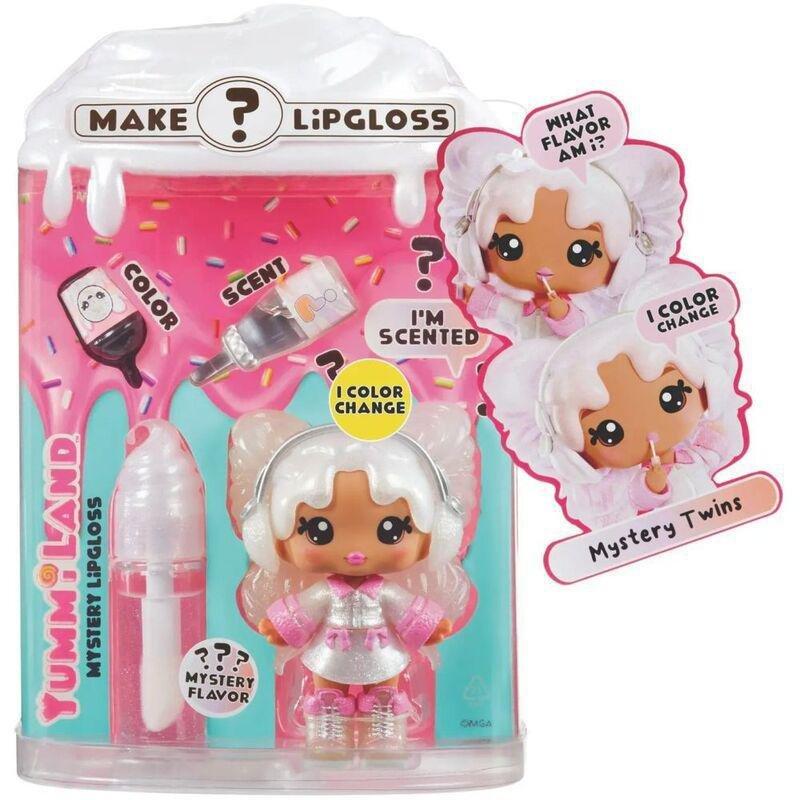 Yummiland Lipgloss And Doll Set Series 2 - Mystery Chase 2 (Neopolitan/Avery Ice Cream), , large image number 0