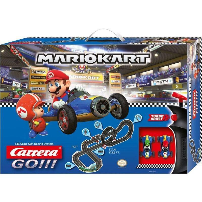 Carrera Go Nintendo Mario Kart Mach 8 Slot Car Racing System 5.3M, , large image number 0
