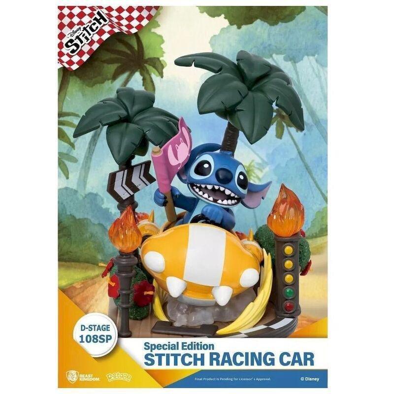 Beast Kingdom D-Stage Disney Lilo & Stitch Stitch Racing Car Special Edition 6-Inch Figure, , large image number 2