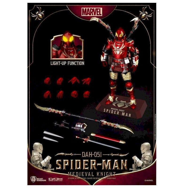 Beast Kingdom Dynamic 8Ction Heroes Spider-Man Medieval Knight 8-Inch Figure, , large image number 2