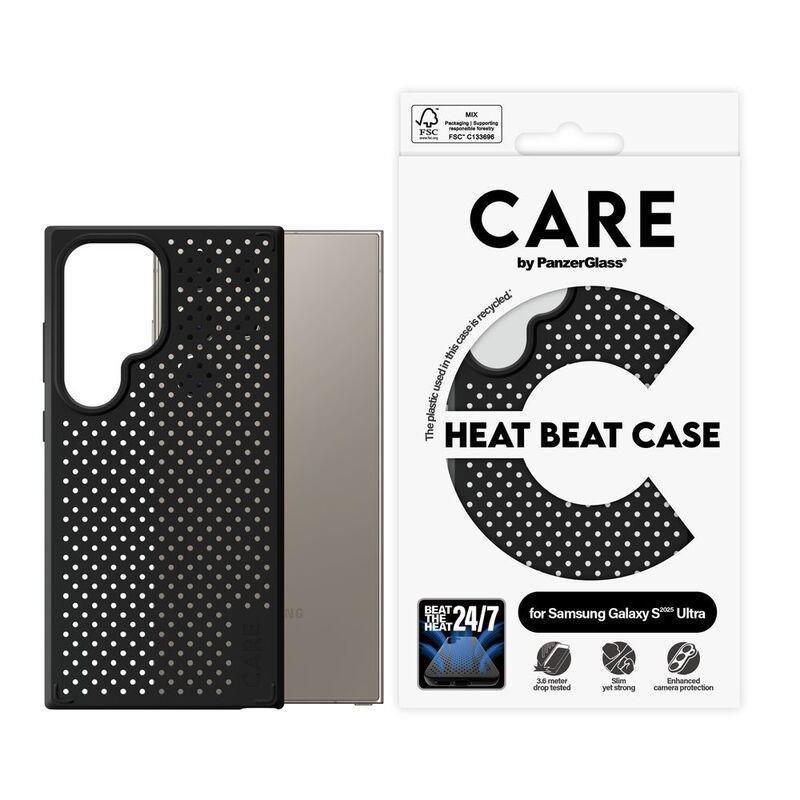 Panzer Glass Care Samsung S25 Ultra Phone Case Feature Heat Beat With Qi Compatible, , large image number 2