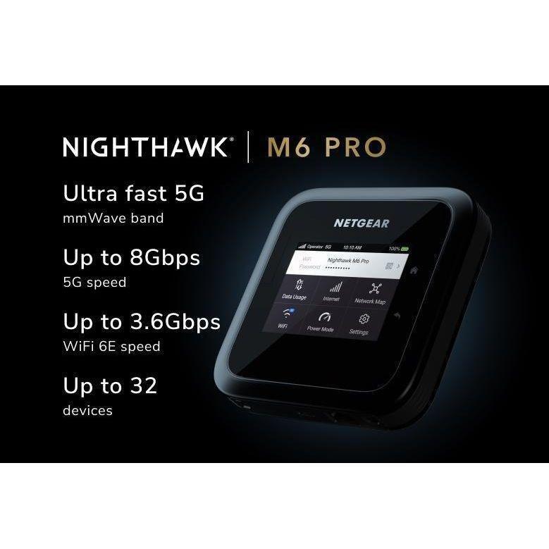 Netgear Nighthawk M6 Pro 5G Up To 8Gbps Mmwave Wi-Fi 6E Mobile Hotspot Router, , large image number 1