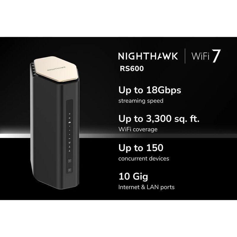 Netgear Nighthawk RS600/ 18Gbps Wi-Fi 7 Router, , large image number 1