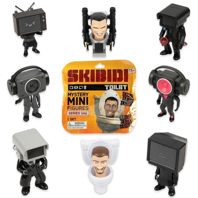 Skibidi Toilet Series 1 Mini Figure Blind Bag (Assortment - Includes 1), , large image number 0
