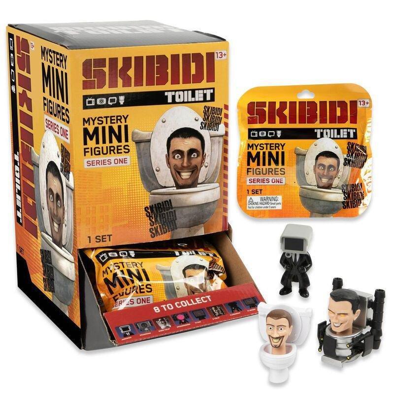 Skibidi Toilet Series 1 Mini Figure Blind Bag (Assortment - Includes 1), , large image number 1