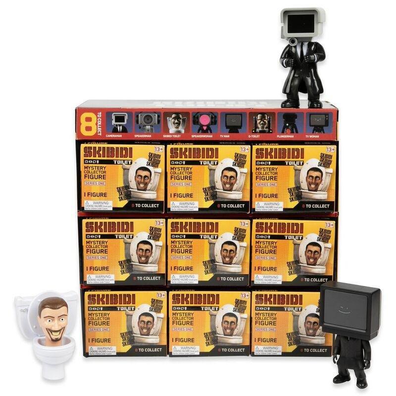 Skibidi Toilet Series 1 Surprise Collector Figure Blind Box (Assortment - Includes 1), , large image number 0