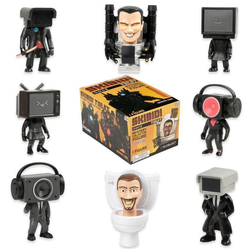 Skibidi Toilet Series 1 Surprise Collector Figure Blind Box (Assortment - Includes 1), , large image number 2