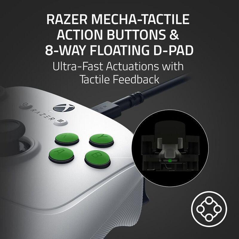Razer Wolverine V3 Tournament Edition Wired Esports Controller - White (Xbox/ PC), , large image number 3