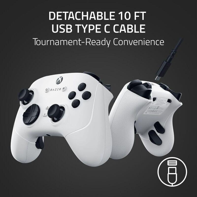 Razer Wolverine V3 Tournament Edition Wired Esports Controller - White (Xbox/ PC), , large image number 5