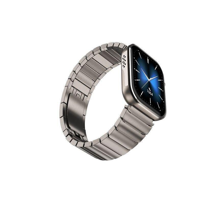 Noise Colorfit Pro 6 Max Smartwatch - Pure Titanium, , medium