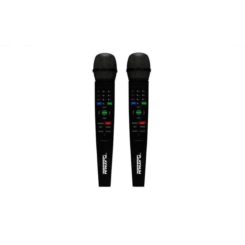 Platinum Karaoke Cello 2 Wireless Microphones Karaoke Player, , large image number 2