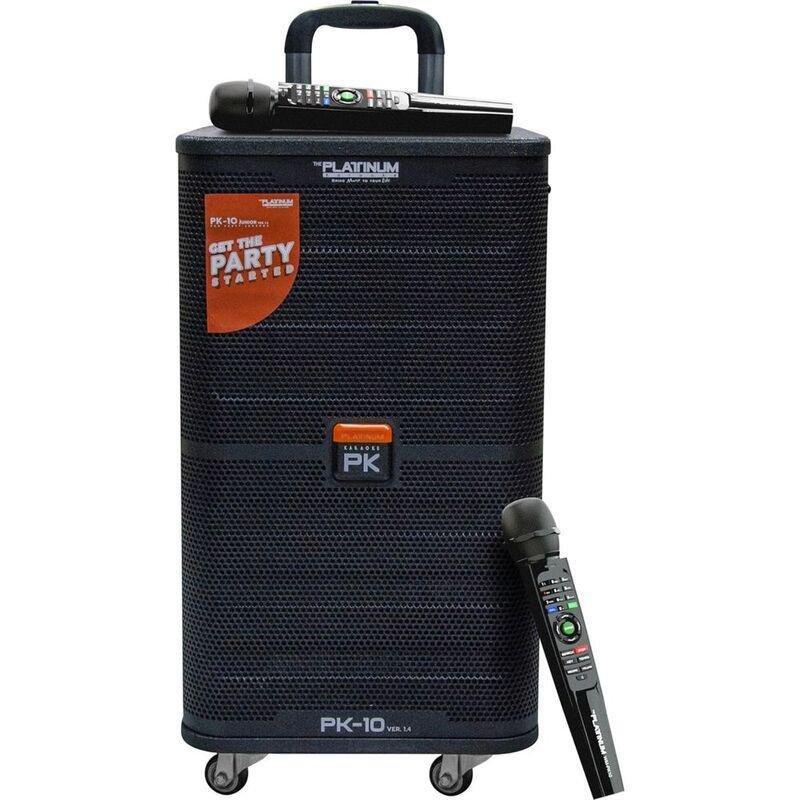 Platinum Karaoke PK10 Karaoke Trolly Speaker, , large image number 0