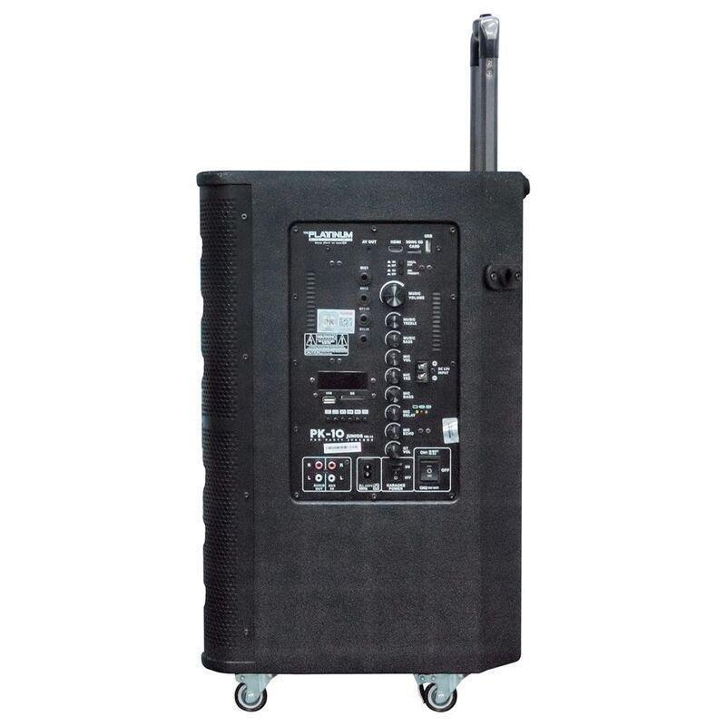 Platinum Karaoke PK10 Karaoke Trolly Speaker, , large image number 2