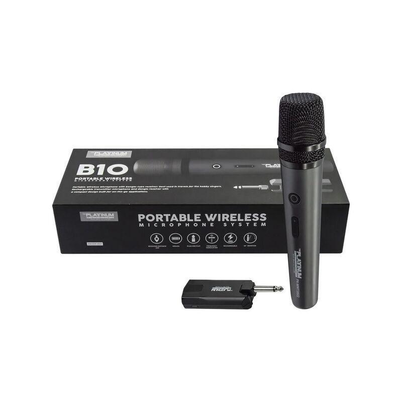 Platinum Karaoke B10 Portable Single Wireless Microphone, , large image number 1