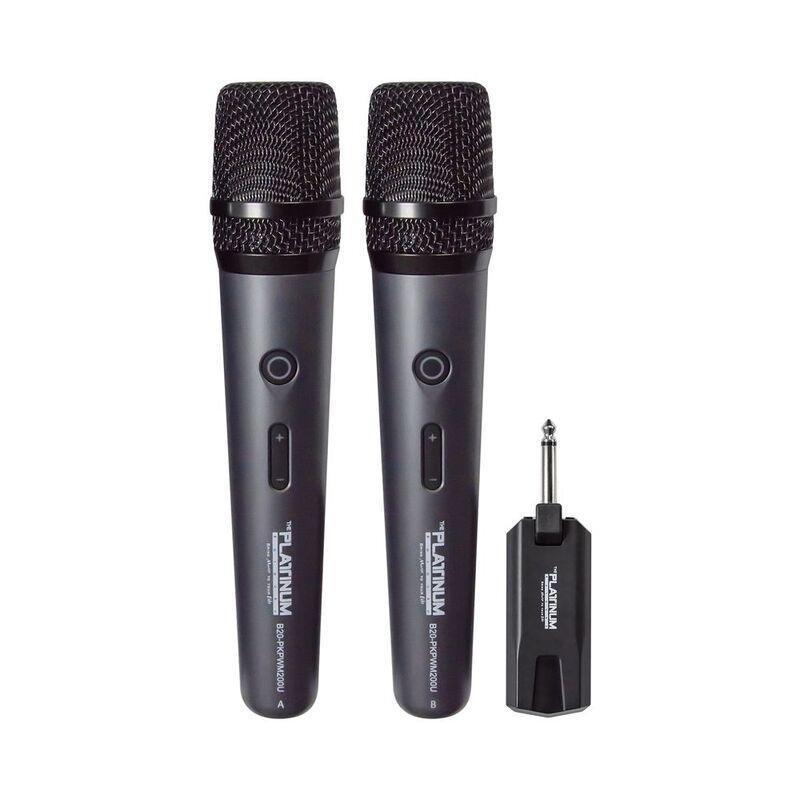 Platinum Karaoke B20 Portable Dual Wireless Microphone, , large image number 0