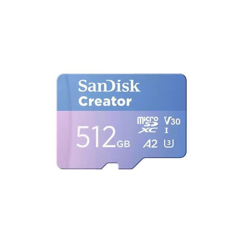 Sandisk Creator Micro SD Card Adapter 512GB, , medium