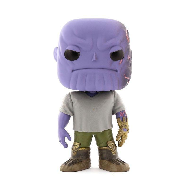 Funko Pop Marvel Endgame Casual Thanos with Gauntlet Vinyl Figure, , large image number 0
