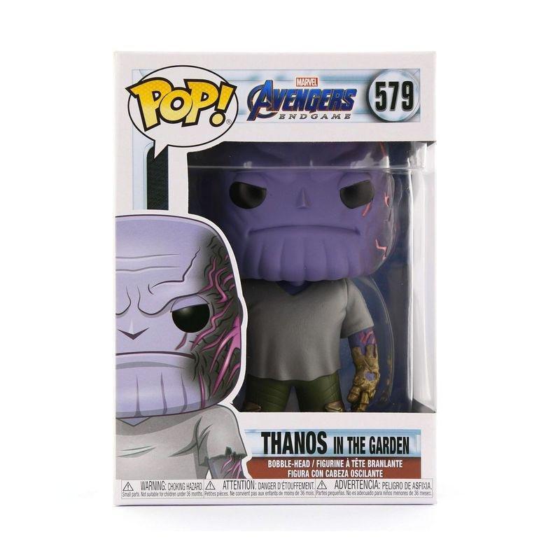 Funko Pop Marvel Endgame Casual Thanos with Gauntlet Vinyl Figure, , large image number 2