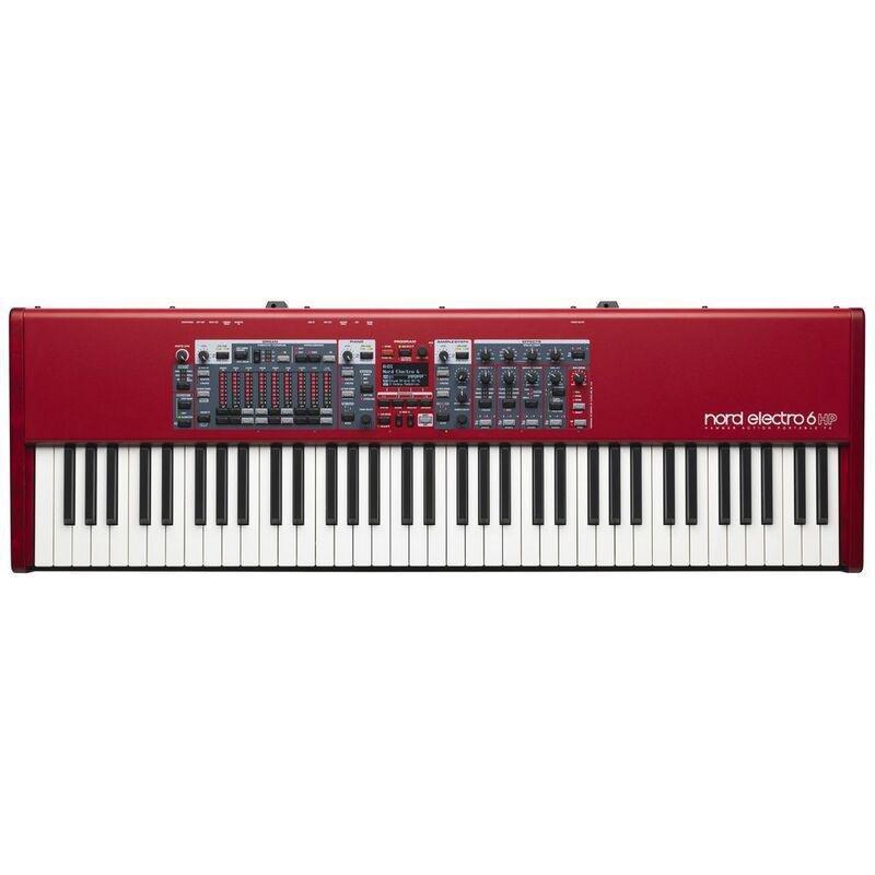 Nord Electro 6 HP 73-Note Hammer Action Portable Keyboard - Red, , medium