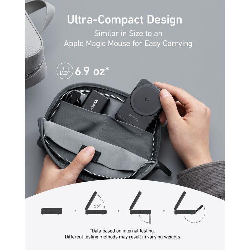 Anker Maggo Wireless Charging Station (15W/ Foldable 3-In-1) - Black, , large image number 1
