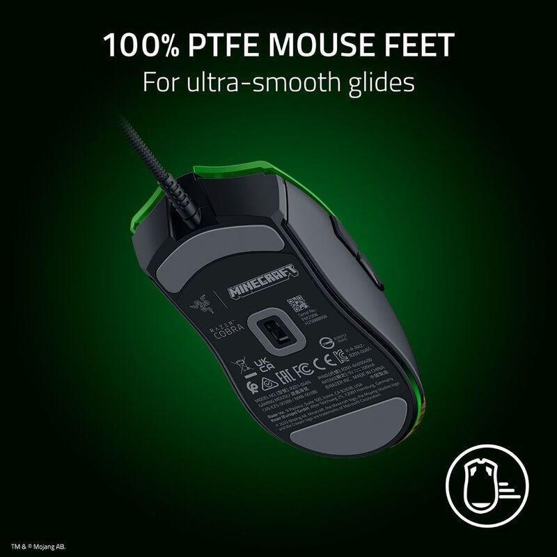 Razer Cobra Lightweight Wired Gaming Mouse With Razer Chroma RGB - (Minecraft Edition), , large image number 6