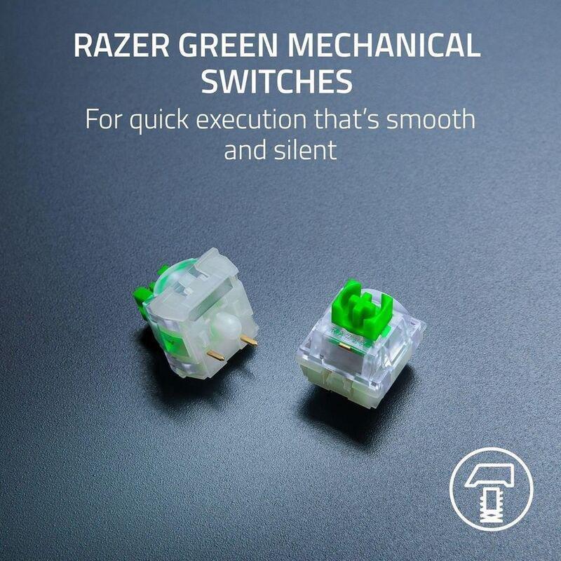 Razer Blackwidow V4 X Green Switch US Mechanical Gaming Keyboard With Razer Chroma RGB - (Minecraft Edition), , large image number 1