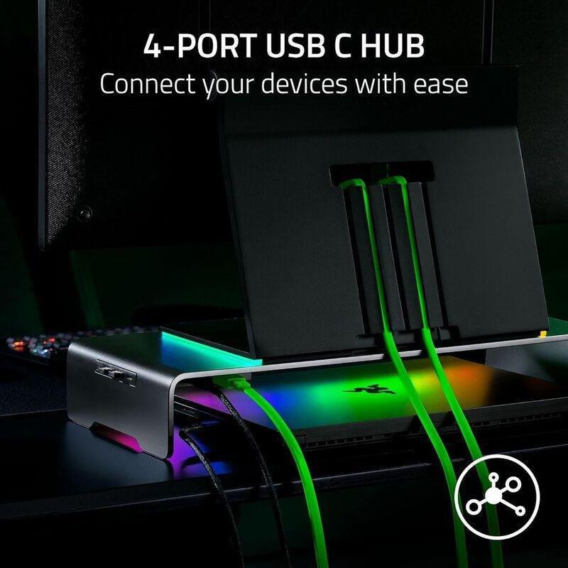 Razer Monitor Stand Chroma Aluminum Monitor Stand With 4-Port HUB, , large image number 1