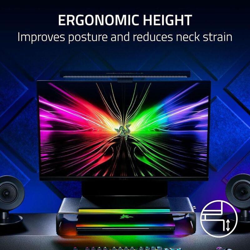 Razer Monitor Stand Chroma Aluminum Monitor Stand With 4-Port HUB, , large image number 2