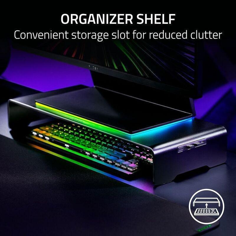 Razer Monitor Stand Chroma Aluminum Monitor Stand With 4-Port HUB, , large image number 4