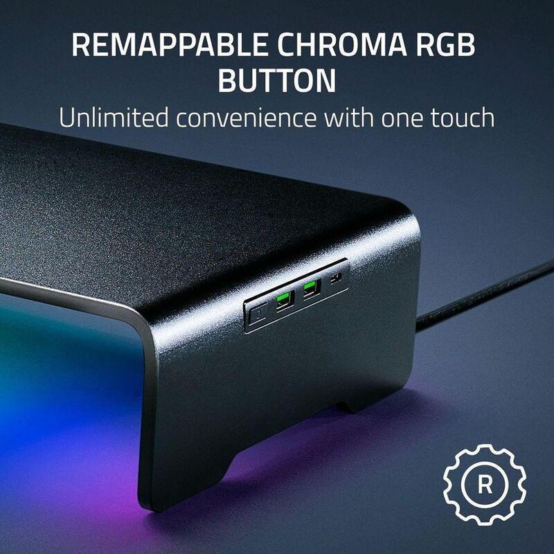 Razer Monitor Stand Chroma Aluminum Monitor Stand With 4-Port HUB, , large image number 5