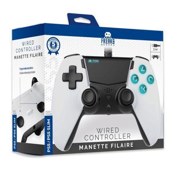 Freaks & Geeks Wired Controller For PS5, , large image number 2