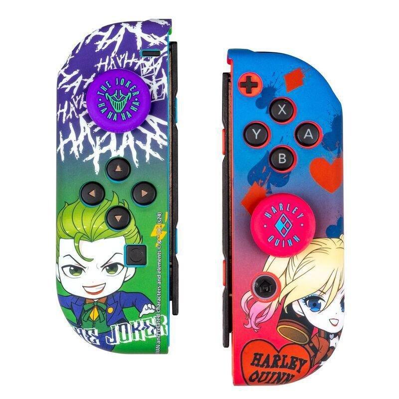FR-TEC Switch DC Combo Pack Joker & Harley Quinn Joy-Con Skin And Grip, , large image number 0