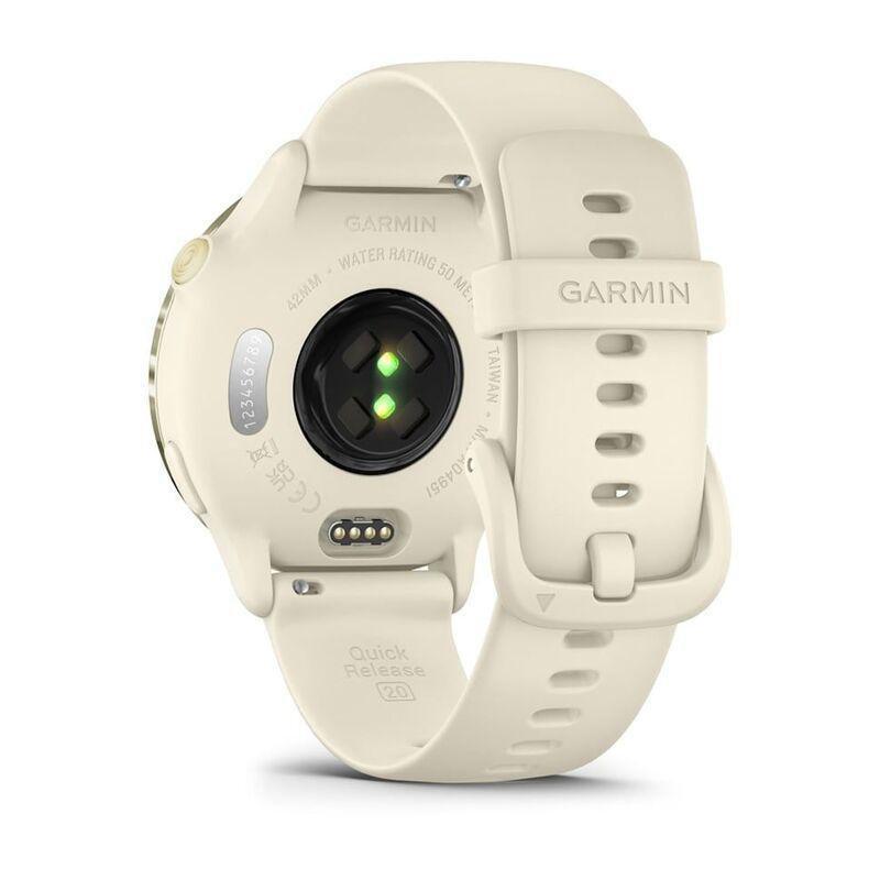 Garmin Vivoactive 6 Smartwatch - Lunar Gold/ Bone Band, , large image number 4