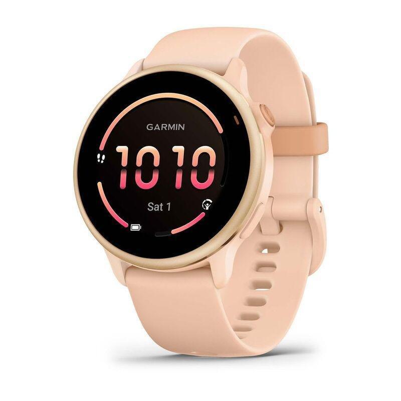Garmin Vivoactive 6 Smartwatch - Metallic Pink Dawn/ Pink Dawn Band, , large image number 0
