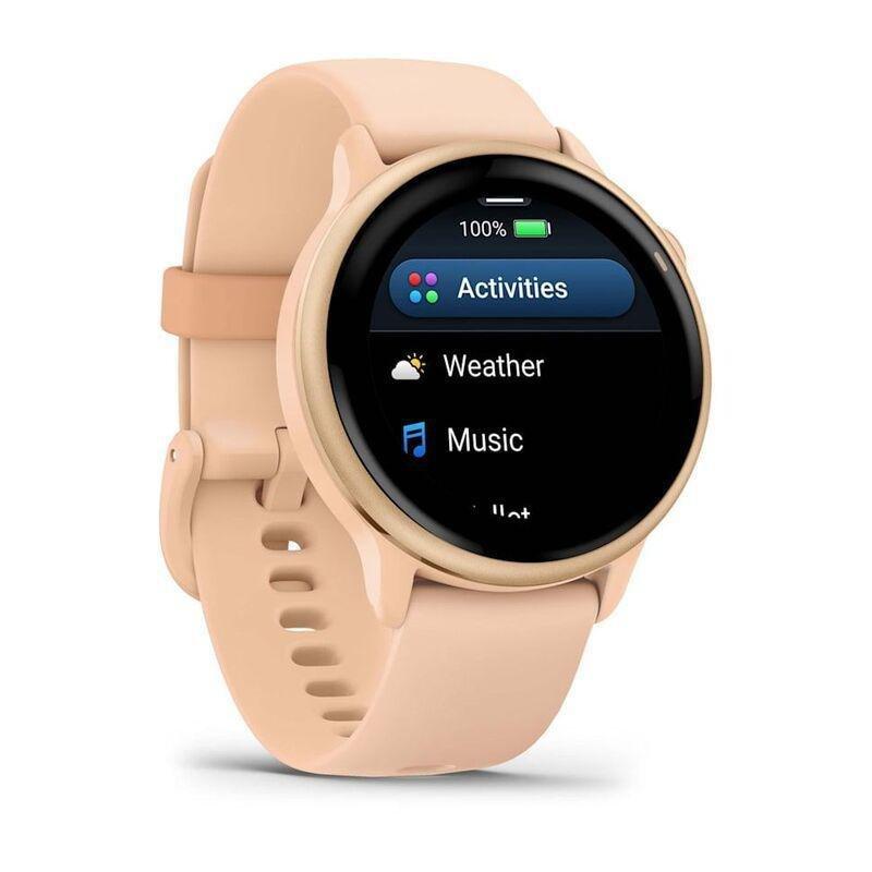 Garmin Vivoactive 6 Smartwatch - Metallic Pink Dawn/ Pink Dawn Band, , large image number 2