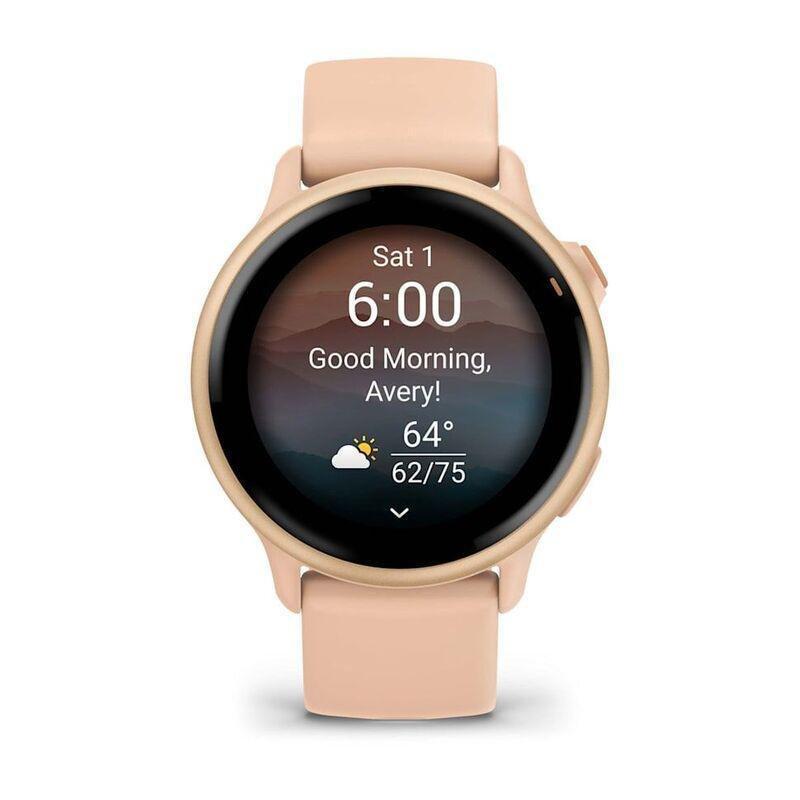 Garmin Vivoactive 6 Smartwatch - Metallic Pink Dawn/ Pink Dawn Band, , large image number 3