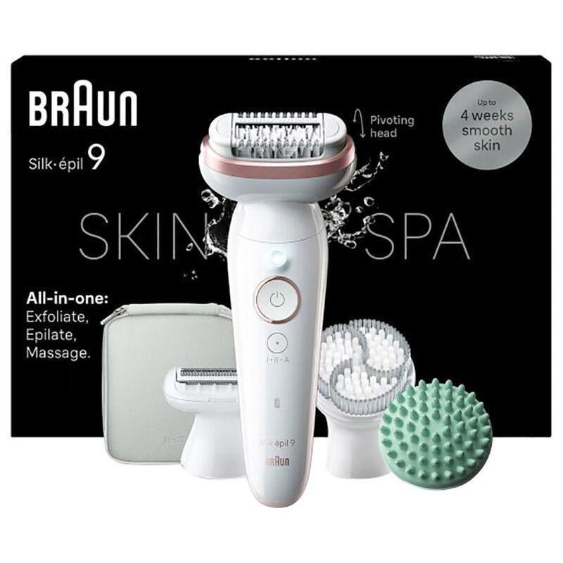 Braun Silk-Epil 9 Skinspa 9-080 Epilator Hair Remover, , medium