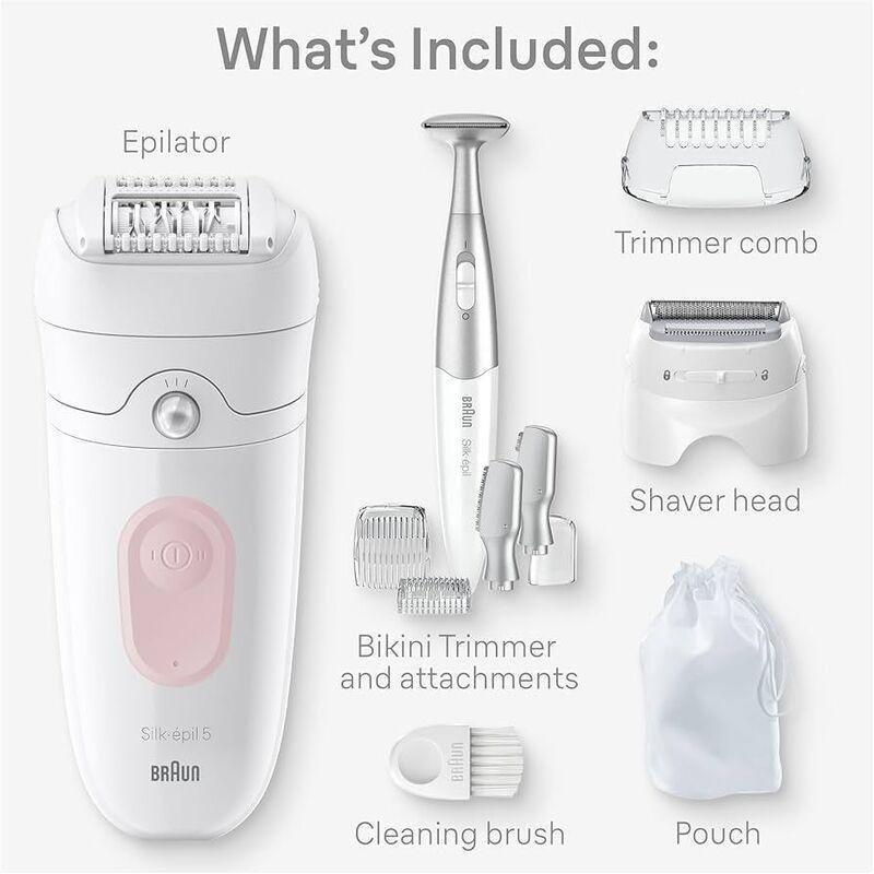 Braun Silk-Epil 5 Skinspa 5-230 Epilator Hair Remover, , medium