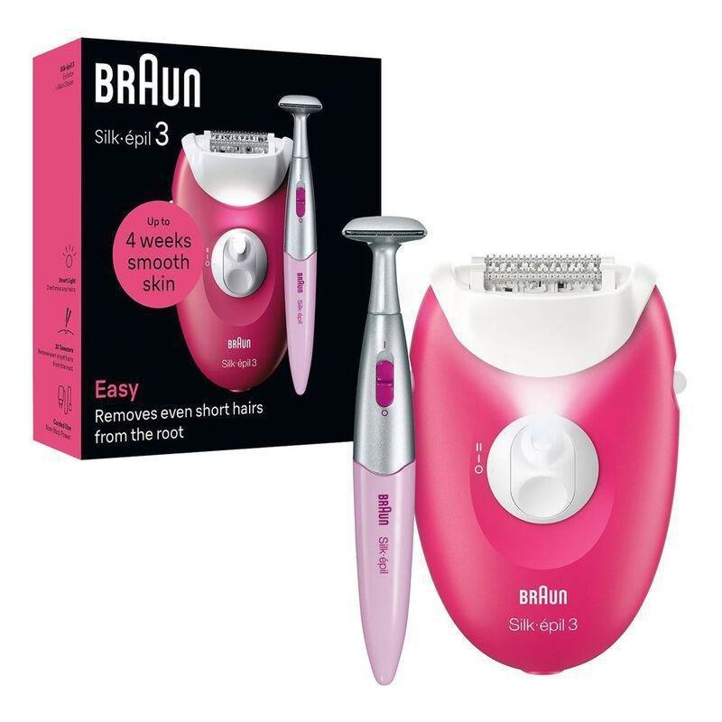 Braun Silk-Epil 3 Skinspa 3-202 Epilator Hair Remover, , large image number 0
