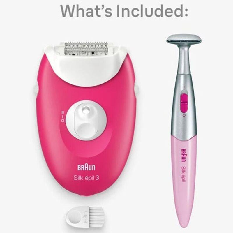 Braun Silk-Epil 3 Skinspa 3-202 Epilator Hair Remover, , large image number 1