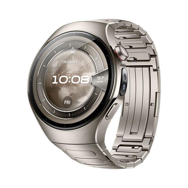 Huawei Watch 5 Smartwatch With Silver Strap, , medium