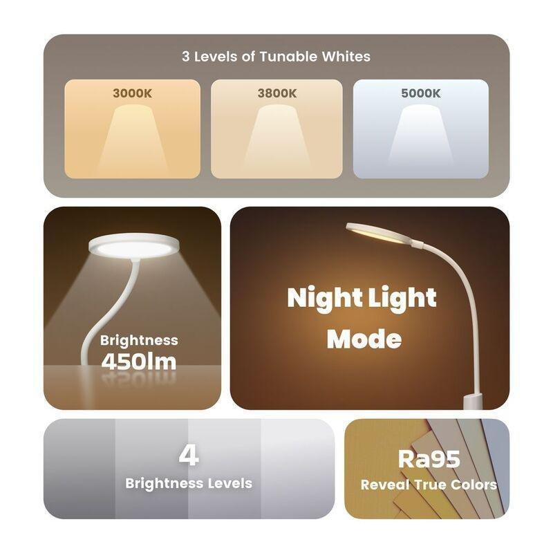 Xiaomi Yeelight Pura Table Light With USB-C Charging Cable, , large image number 1
