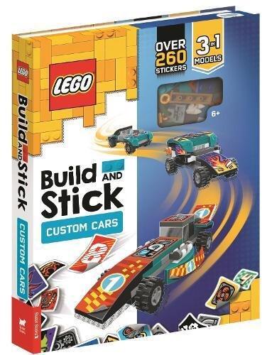 Lego (R) Build And Stick - Custom Cars (Includes Lego (R) Bricks - Book And Over 260 Stickers) | LEGO®, , medium